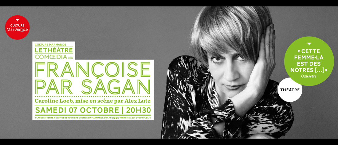 Françoise par Sagan - Théâtre Municipal Comœdia